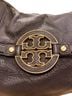 Tory Burch 100% Leather Black Gold Leather Hobo One size - photo 2