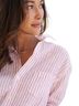Frank & Eileen 100% Linen Stripes Pink White Button-Down Shirt Size XL - photo 1