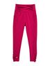 DKNY 100% Nylon Solid Red Pink Leggings Size S - photo 2