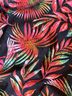 Venus Floral Multi Color Black Two Piece Swimsuit Size 8 - photo 4