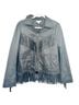 Topshop 100% Polyurethane Black Jacket Size 8 - photo 1