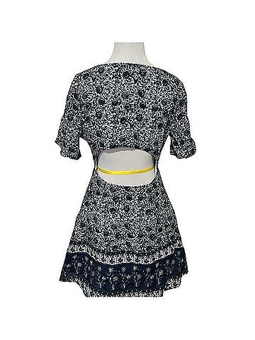 SWELL square neck floral dress Casual Dress (view 2)