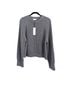 White + Warren Organic Cotton Plaited Crew Neck Pullover Sweater - photo 1
