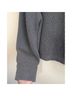 White + Warren Organic Cotton Plaited Crew Neck Pullover Sweater - photo 9