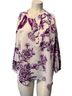 Rafaella Floral Multi Color Button-Down Shirt Size M - photo 1