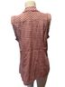 William Rast Stripes Red White Sleeveless Top Size L - photo 2