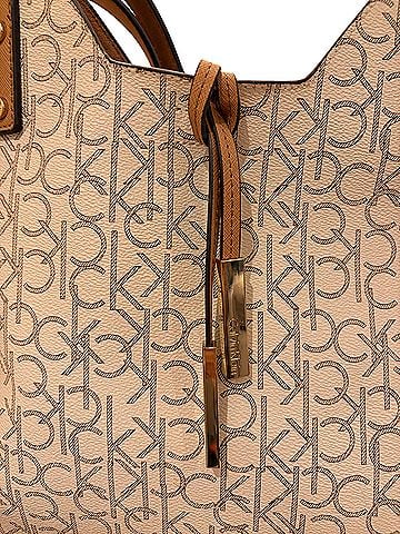Calvin Klein Leather Tote (view 2)