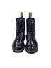 Dr. Martens 100% Patent Leather Solid Purple Boots Size 5 - photo 1