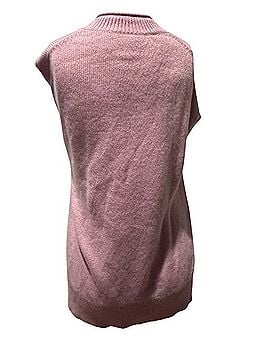 Theory Button-Neck Crew Sweater Cashmere Pullover Sweater (view 2)