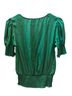 Philosophy Green Short Sleeve Blouse Size XS - photo 2