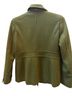 Apostrophe 71% Wool 20% Polyester 9% Rayon 100% Polyester Green Coat Size M - photo 2