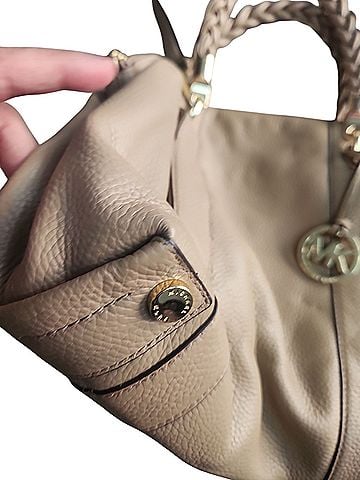 MICHAEL Michael Kors Leather Shoulder Bag (view 2)