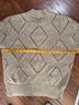 Loft 37 Diamond Pointelle Bobble Knit Sweater Pullover Sweater - photo 6