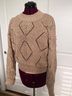Loft 37 Diamond Pointelle Bobble Knit Sweater Pullover Sweater - photo 4