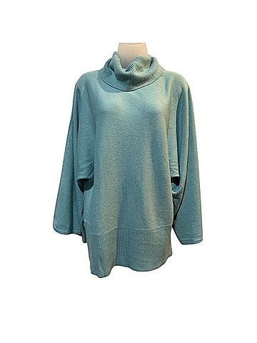 VERTIGO Elegant Cowl Neck Sweater Pullover Sweater (view 1)