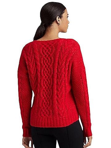 Lauren by Ralph Lauren Wool Pullover Sweater (view 2)