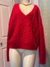 Lauren by Ralph Lauren Red Wool Pullover Sweater Size XL - photo 4