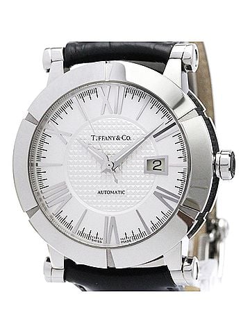 Tiffany & Co. TIFFANY Atlas Gent Steel Automatic Watch Z1000.70.12A21A71A Polished (view 1)