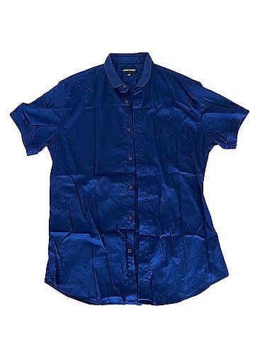 Emporio Armani Short Sleeve Button-Down Shirt (view 1)
