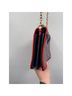 Tory Burch 100% Leather Graphic Blue Red Shoulder Bag One size - photo 16