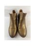 Kelsi Dagger Brooklyn 100% Leather Brown Gold Boots Size 10 - photo 4