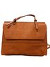 Guess Brown Tan Leather Satchel One size - photo 1