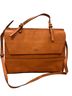Guess Brown Tan Leather Satchel One size - photo 2