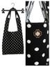 Maje Polka Dots Black White Tote One size - photo 1
