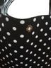 Maje Polka Dots Black White Tote One size - photo 2