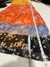 DR2 100% Polyester Floral Yellow Orange Blue Black Casual Dress Size M - photo 9
