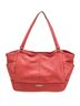 Coach 100% Leather Red Silver Leather Shoulder Bag One size - photo 1