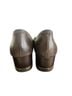 Tory Burch 100% Leather Solid Brown Gold Heels Size 9 1/2 - photo 2