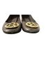 Tory Burch 100% Leather Solid Brown Gold Heels Size 9 1/2 - photo 7