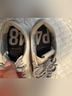 P448 White Silver Sneakers Size 10 - photo 6