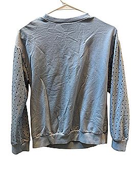 ModCloth Bandana-Print Crewneck Sweater Casual Sweaters (view 2)