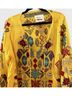 Johnny Was Floral Yellow Blouse Size XL - photo 4