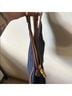 Brooks Brothers Solid Blue Tan Shoulder Bag One size - photo 12