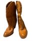 Dingo 100% Leather Brown Boots Size 7 - photo 1
