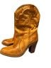 Dingo 100% Leather Brown Boots Size 7 - photo 2