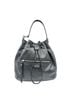 Coach 100% Leather Solid Black Shoulder Bag One size - photo 1