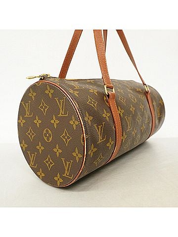 Louis Vuitton Louis Vuitton Monogram Papillon 30 Handbag M51385 Brown Women's (view 2)