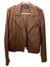 Polo by Ralph Lauren 100% Leather Brown Leather Jacket Size 10 - photo 1
