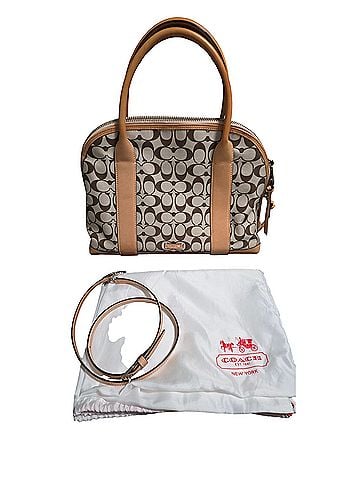 Coach Leather Satchel (view 1)