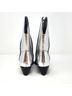 Free People 100% Leather Silver Ankle Boots Size 8 - photo 6