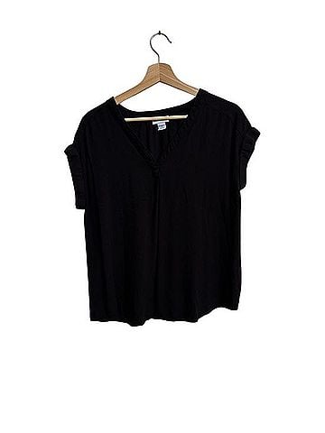 Liz Claiborne Short Sleeve Blouse (view 1)