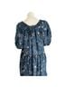 Torrid 100% Lyocell Floral Blue Casual Dress Size 1X - photo 2