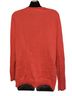 J.Crew 100% Cotton Solid Red Orange Pink Pullover Sweater Size L - photo 2