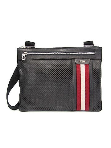 Bally Bally OLIVER-MD Men's Leather Crossbody Bag,Shoulder Bag Black (view 1)