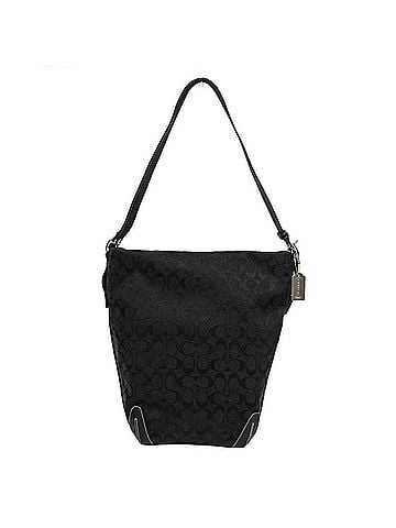Coach Coach Signature One-shoulder Bag 6083 Men's Canvas,Leather Crossbody Bag,Shoulder Bag Black (view 1)