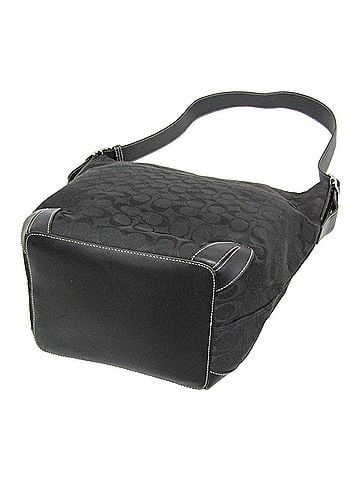 Coach Coach Signature One-shoulder Bag 6083 Men's Canvas,Leather Crossbody Bag,Shoulder Bag Black (view 2)